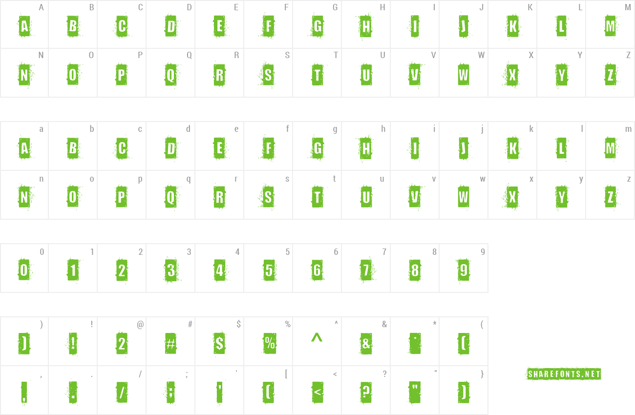 Font Distort You A Lesson preview